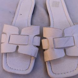 White Sandals 