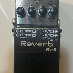 Boss RV-6 Pedal