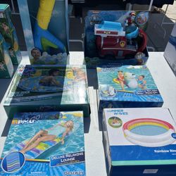 New-Pools, Floats, Toys