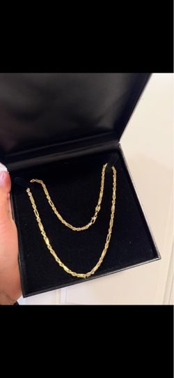 14k Milano chain