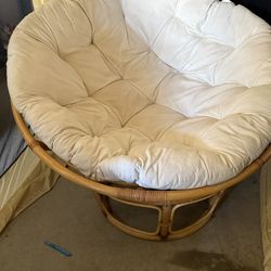 Round Papasan Chair