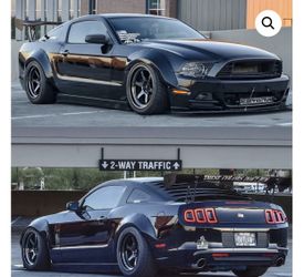 2014 mustang fender flares outlet