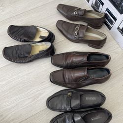 Men’s Leather Dress Shoes (4 Pair)