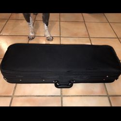 Oblong Wood shell Violin Case 4/4