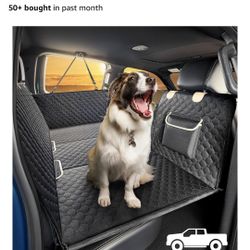 Truck Pet Back-Seat Protector-Extender-Black-NEW
