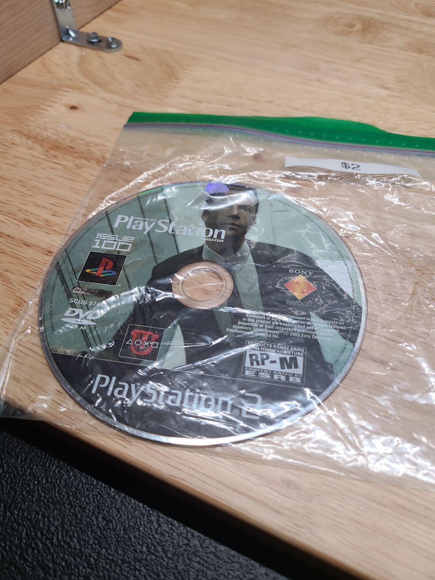 Playstation magazine issue 100 ps2 disc
