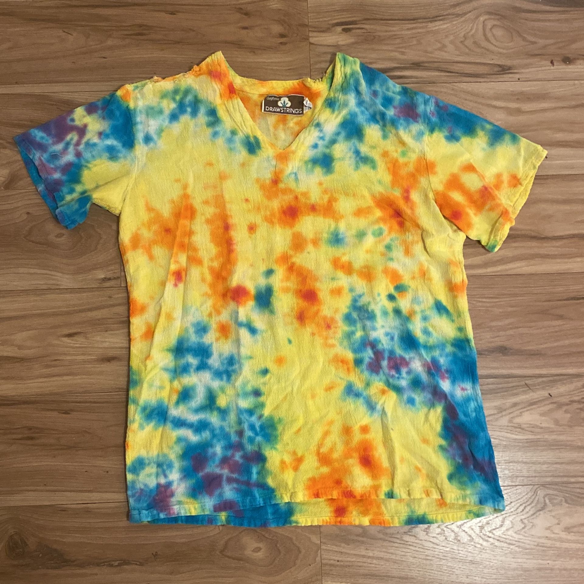 Tie Die V-neck Shirt