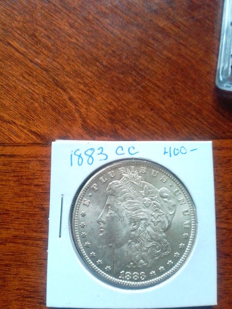 1883 CC Morgan Silver Dollar