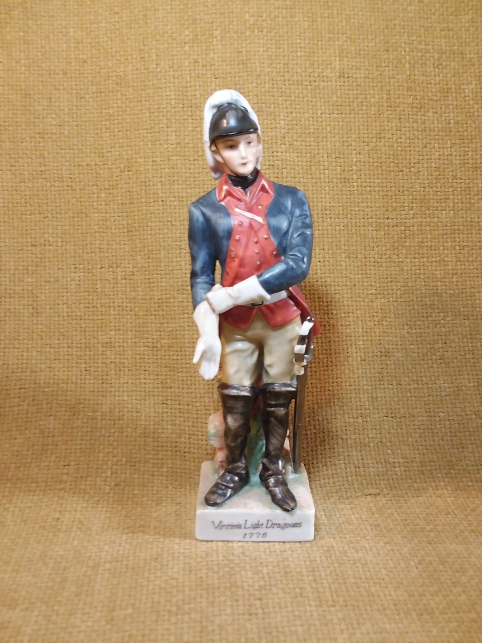 Vintage Virginia Light Dragoons 1776 Figurine