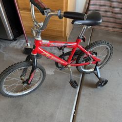 Kids Bike With Training Wheels 
