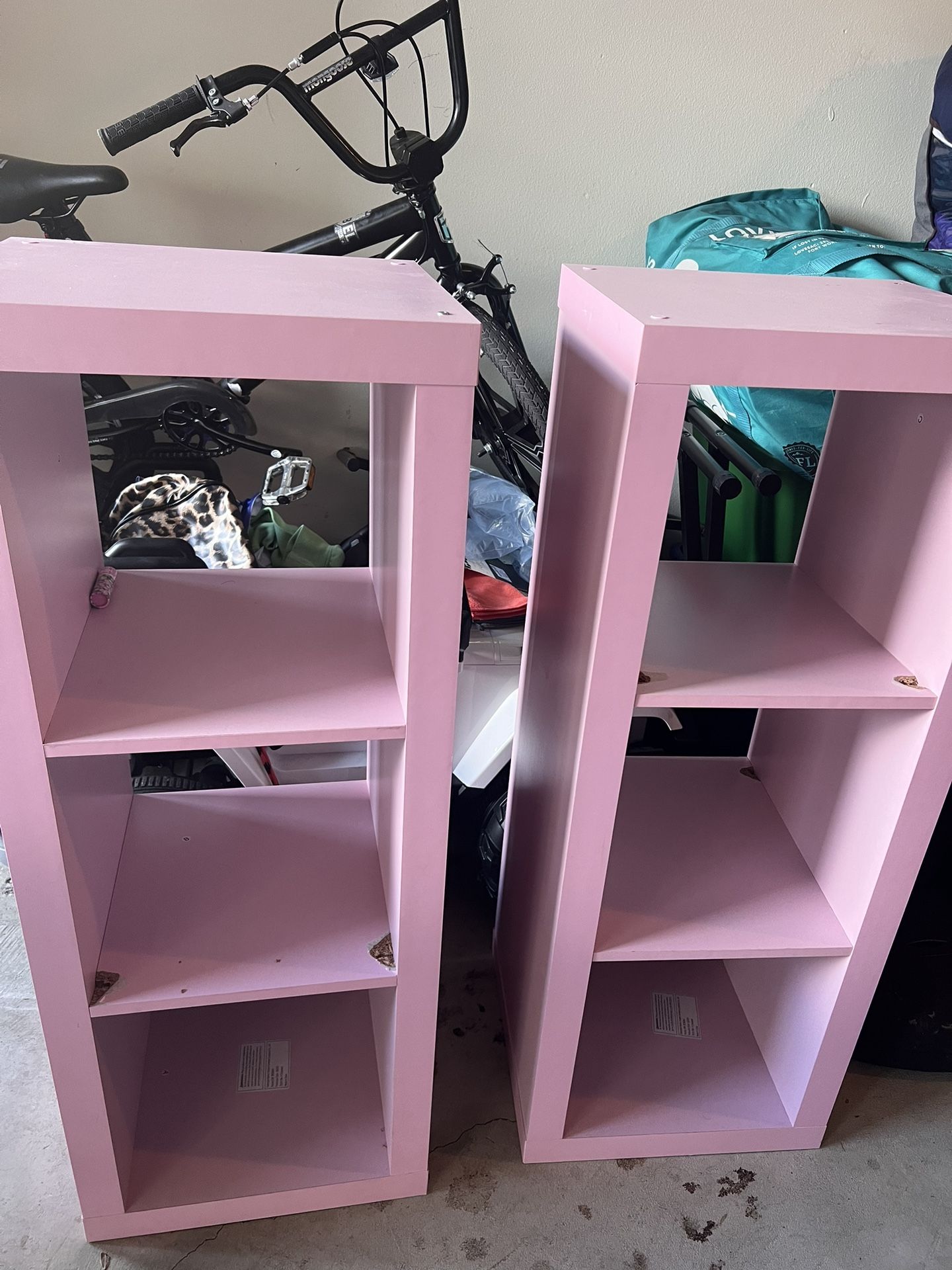 Cube organizer shelf