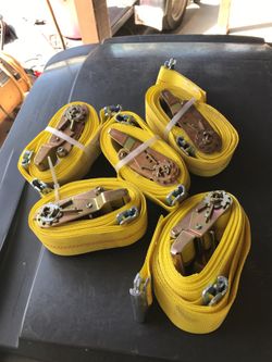 trailer ratchet strap downs