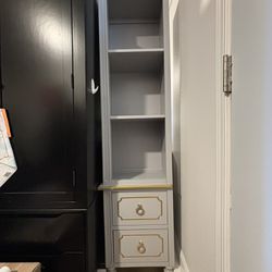 Gray Cabinet Shelf
