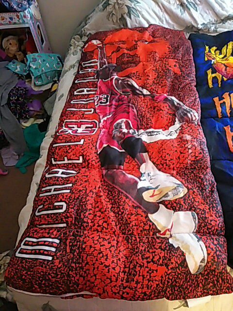 Vintage 1990 Michael Jordan sleeping bag!