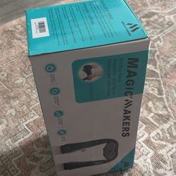 MagicMakers Shiatsu Back, Shoulder, and Neck Massager with Heat. 