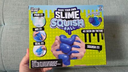 Mad About Slime Make Your Own Slime Squish Ball Kit
