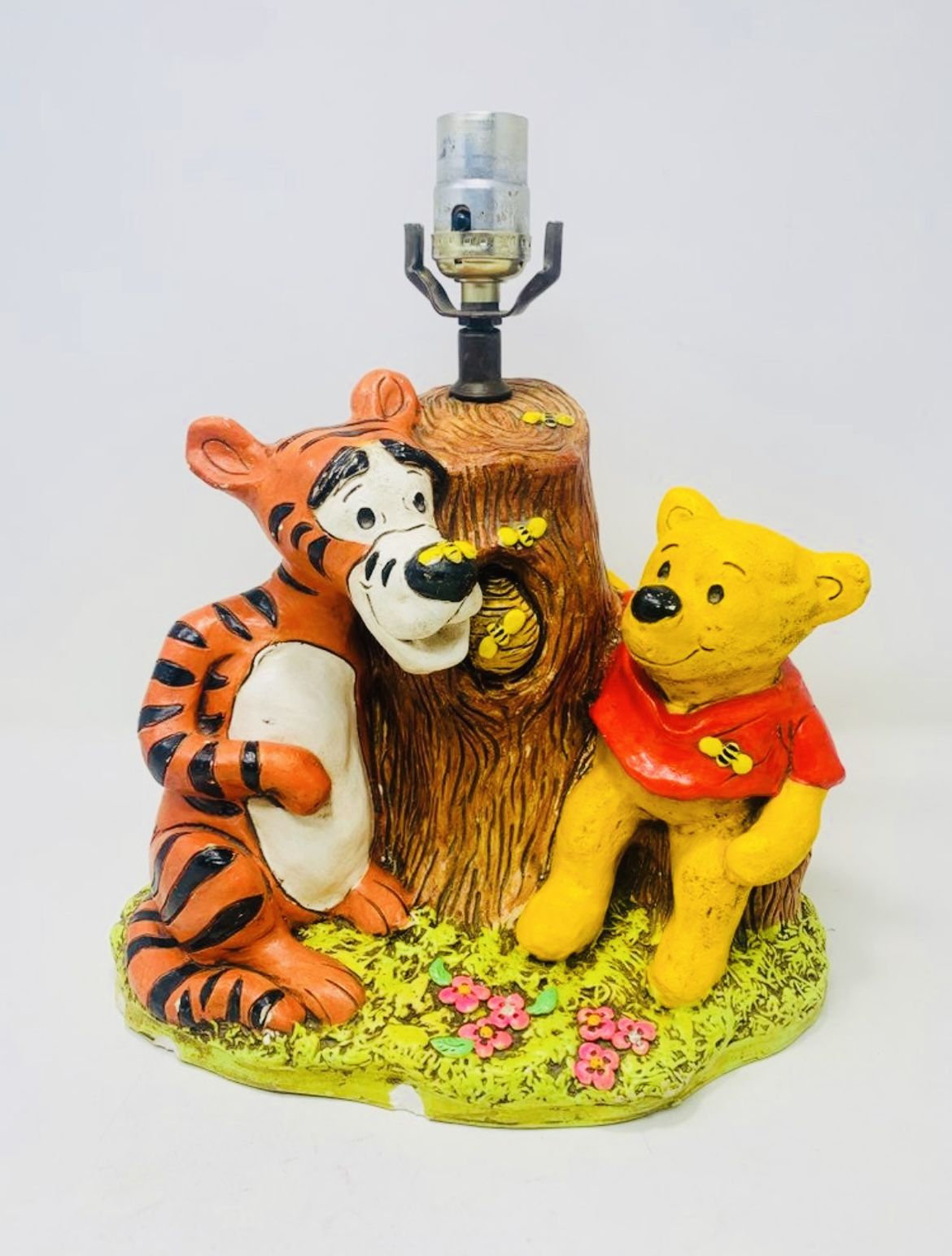 Winnie The Pooh Lamp Tigger Vintage Walt Disney Working Condition