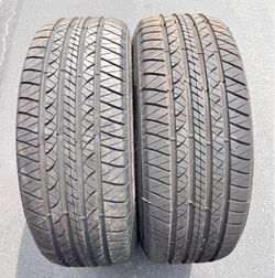 Pair (2) 225 55 18 Douglas all season tires