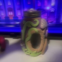 Clay Or Painted Jars