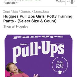 2 BIG Boxes Of Girls And Boys Pull Ups 