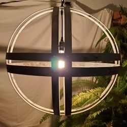 Barrel (wine, bourbon) Hoop Indoor Outdoor Light fixture
