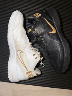 Nike LeBron Soldier 12 Equality  – Size 13 – Black/White/Gold