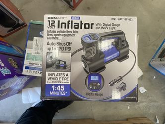 bonaire 12v inflator up to 120 psi