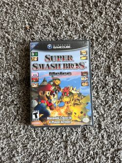 Super Smash Bros Melee Gamecube Game