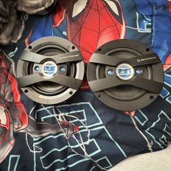 Scosche HD4004A-WM1SD 4" 4-Way Car Speakers 120W Peak, 30W RMS  High-Definition Audio