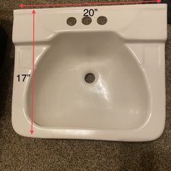 Wall Mount Sink (White) $50 OBO
