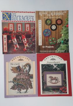 Vintage Cross Stitch Books