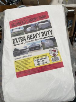 Lona extra heavy dury de valance 20 x 20 ft
