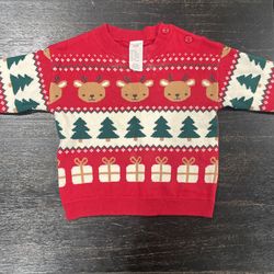 H&M Baby Christmas Sweater 