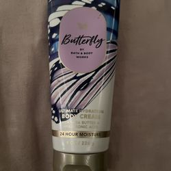 butterfly body cream bath and body