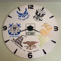 CLOCK (4 Foot) Military