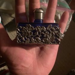Colbat Blue Antique Perfume Bottle