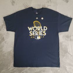 MLB Baseball 2017 World Series Houston Astros Men's T Shirt - XL 