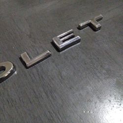1964 Chevy "Impala" Letters