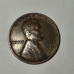Usa 1 Cent Lincoln Wheat Penny 1939