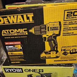ATOMIC 20-Volt Lithium-Ion Cordless Compact 1/2 in. Drill Kit with 2.0Ah Battery, Charger and bag