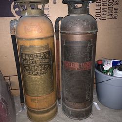 Antique Fire Extinguisher