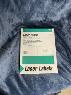 Laser labels