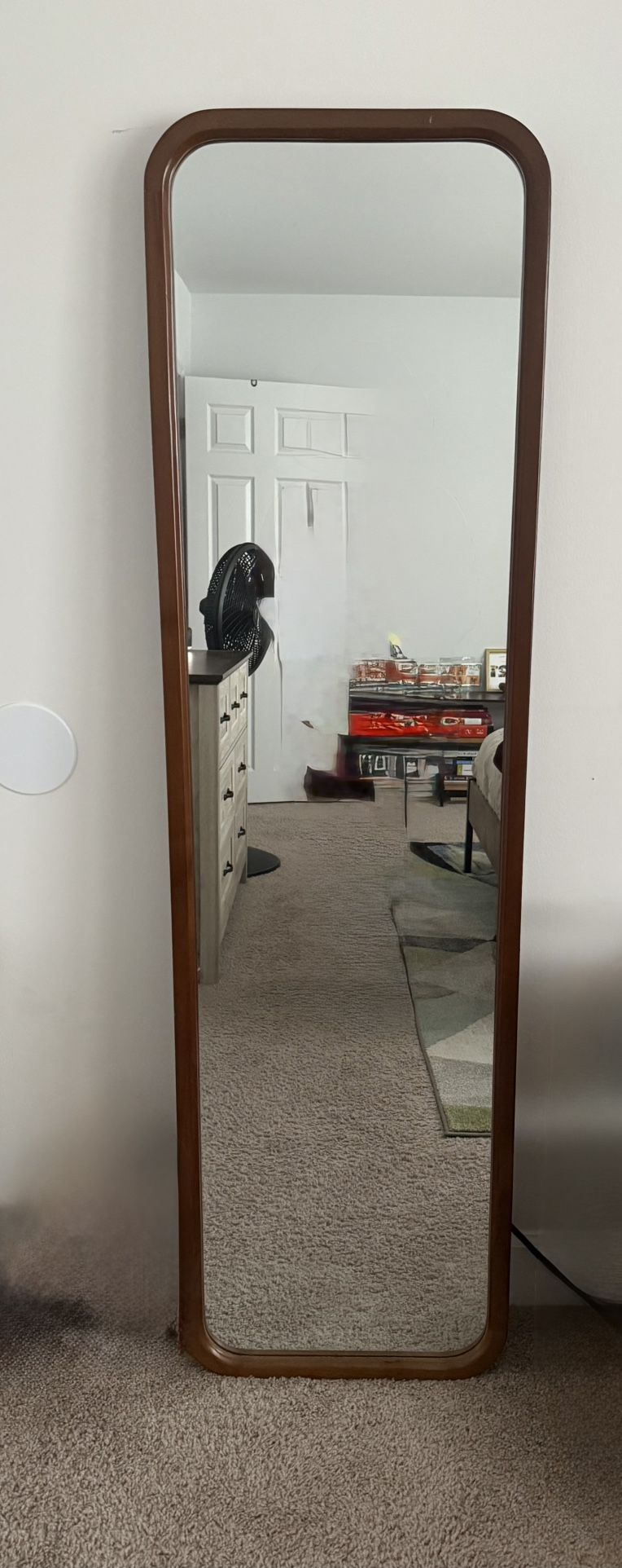 Rustic Freestanding Floor Mirror 