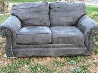 Sofa and loveseat