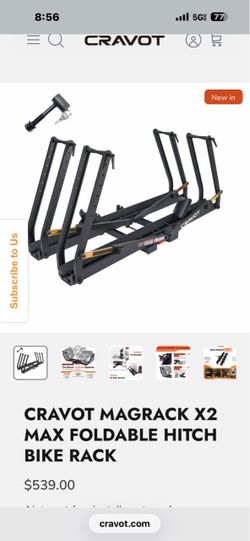 Heavy duty 2 bikes rack