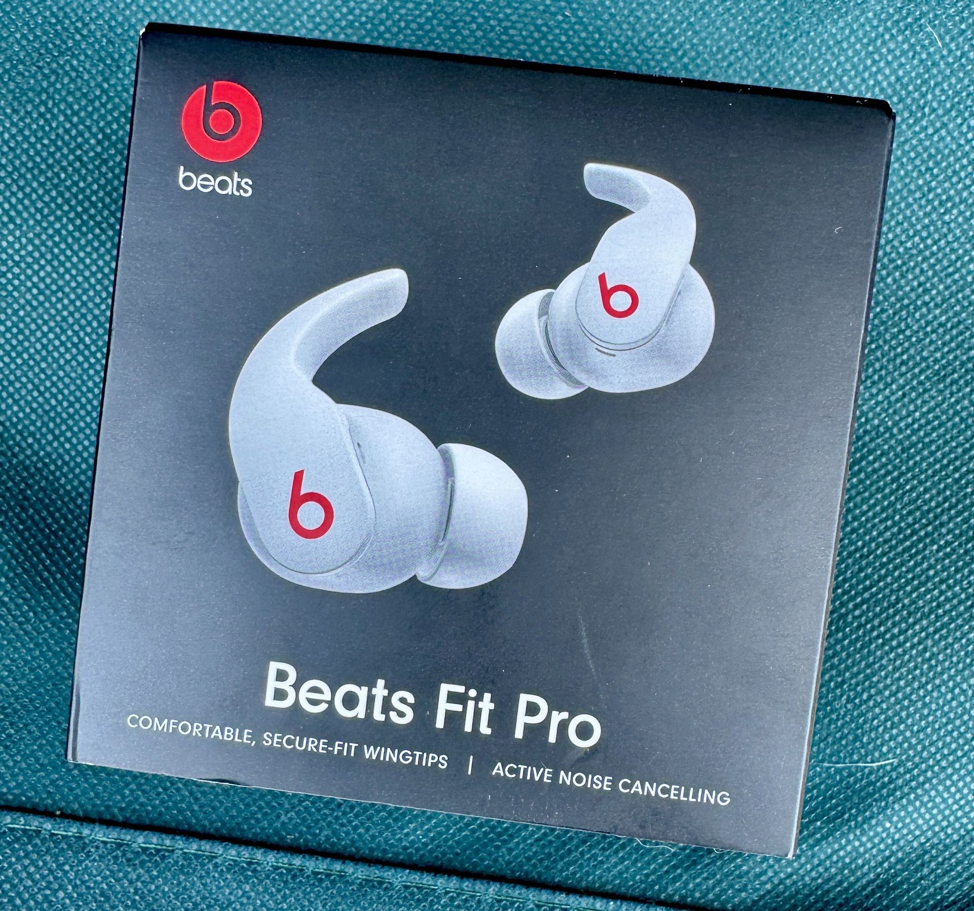 New Beats Fit Pro Active Noise Cancellation White Bluetooth Earbuds Headphones