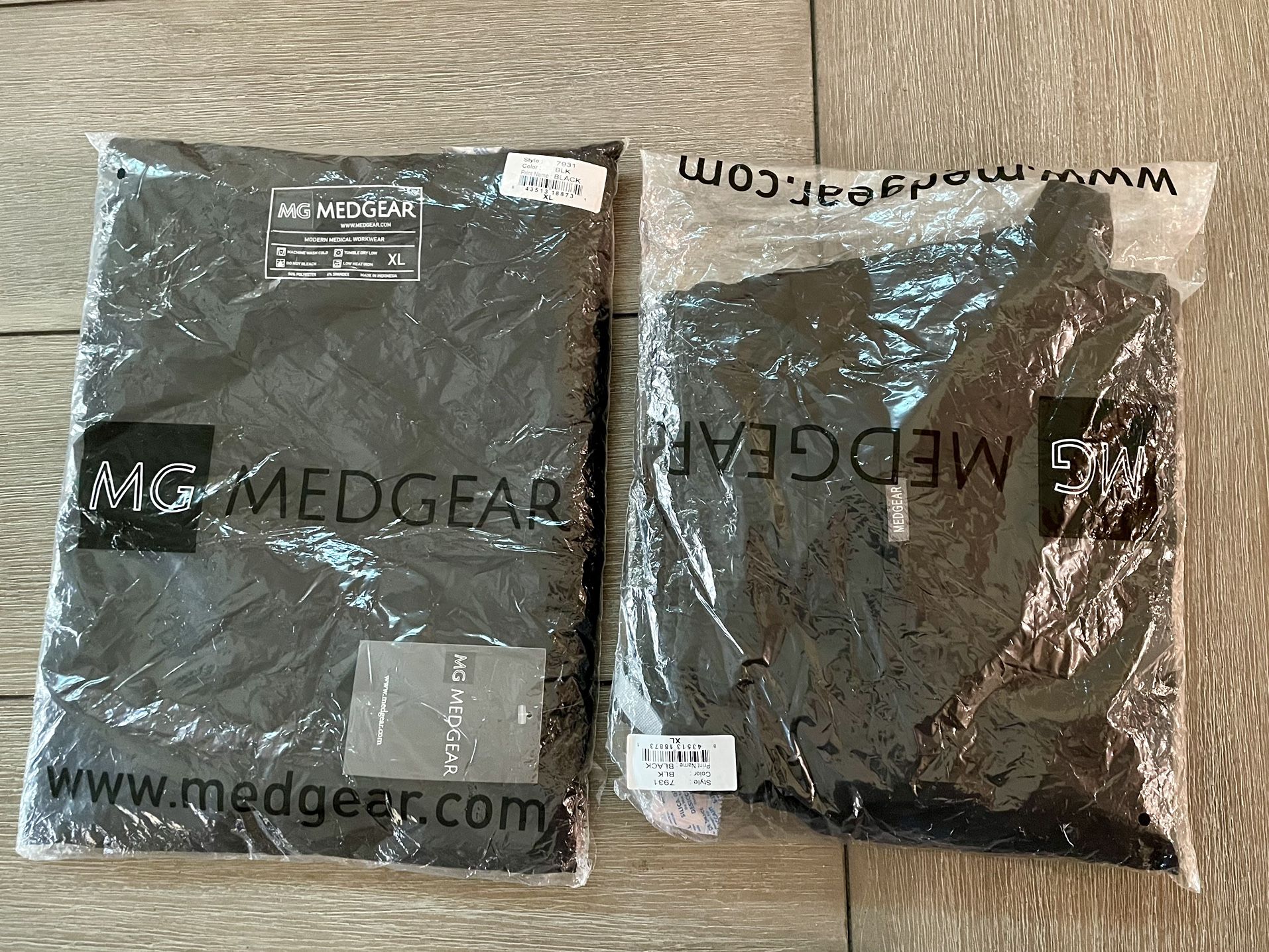 MedGear Scrubs Black XL