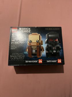 Obi WAN Kenobi & Darth Vader BrickHeadz Lego