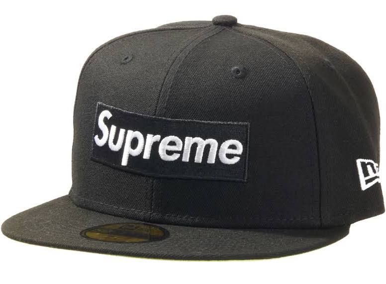 Supreme No Comp Box Logo New Era Hat - Black - Size 7 5/8