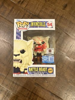 Funko Animation Invincible Battle Beast #54 Chase Chalice Exclusive W Protector
